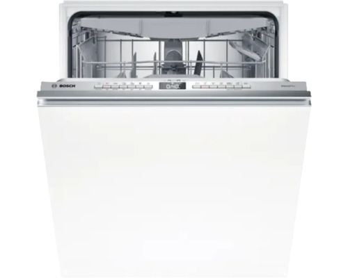 Lave-vaisselle ouvert avec intérieur et commandes