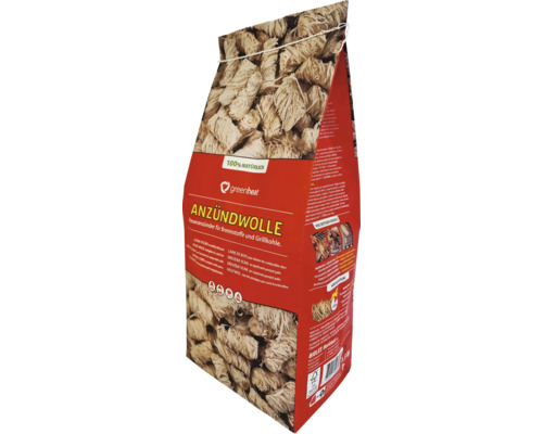 Allume-feu Bioles laine d'allumage 1,5 kg pour combustibles et charbon pour barbecue