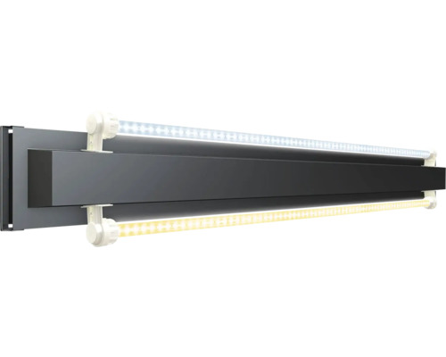 Luminaire LED avec deux bandes lumineuses pour différentes options d''éclairage