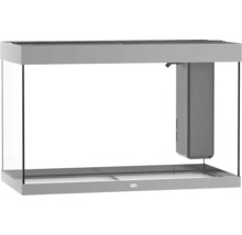 Leeres Aquarium mit Filtersystem
