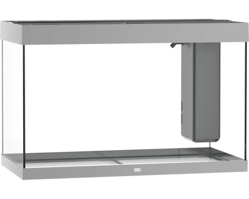 Aquarium vide avec système de filtration