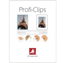 Profi-Clips Bilderrahmen in zwei Größen: 28x35 cm und 21x28 cm