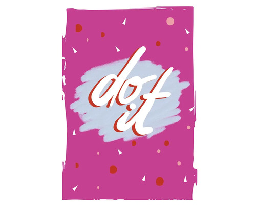Grußkarte Happy Days Do It 12,5x17,5 cm