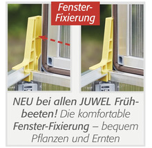 JUWEL Fensterfixierung für Frühbeete