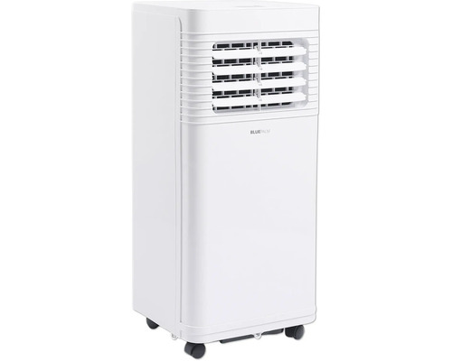 Bluepalm Klimagerät 7000 BTU 2050 W für Räume bis max. 60m³/24m² mit Fernbedienung max 65 dB(A)