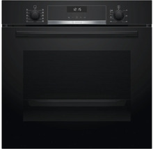 Bosch Einbaubackofen mit Bedienelementen und Digitalanzeige.