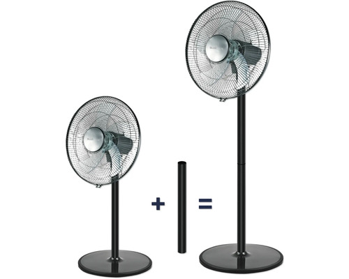 Standventilator mit Verlängerungsstange zur Höhenverstellung