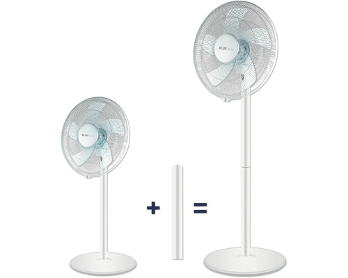 Standventilator, mit Höhenverstellung