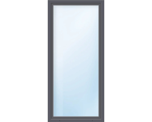 Fenêtre plastique ARON Basic+ 1 vantail (oscillo-battant) 90x200 cm RAL 7016 gris anthracite signalisation tirant gauche Fenêtre plastique ARON Basic+ 1 vantail (oscillo-battant) 90x200 cm RAL 7016 gris anthracite signalisation tirant gauche