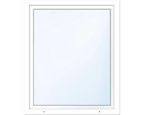 ARON Basic+ Kunststofffenster 1 Flügelig (Dreh-Kipp) 65x70 cm RAL 9016 verkehrsweiß DIN Links RC2
