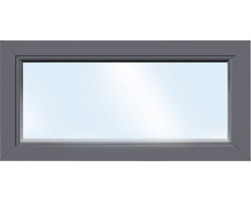 Fenêtre plastique ARON Basic+ élément fixe 55x40 cm RAL 7016 gris anthracite Fenêtre plastique ARON Basic+ élément fixe 55x40 cm RAL 7016 gris anthracite