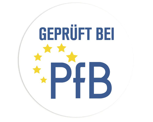 Geprüft bei PFB Kennzeichen