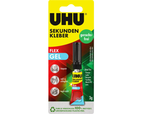 Colle universelle ultra-rapide UHU gel 3 g