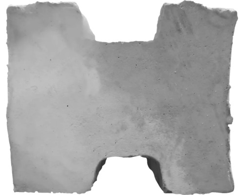 Grauer Beton-H-Stein