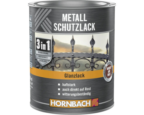 Boîte de peinture de protection des métaux 3 en 1 de Hornbach