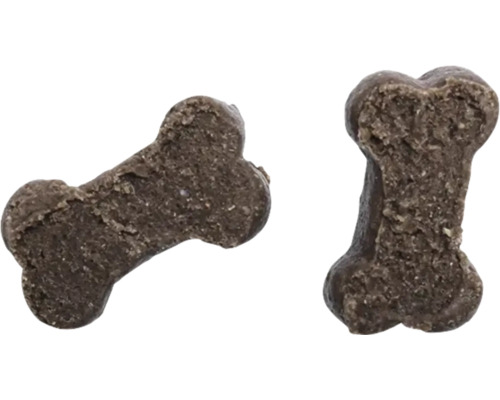 Deux friandises pour chien en forme d''os