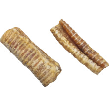 Deux friandises à mâcher pour chiens en peau de bœuf