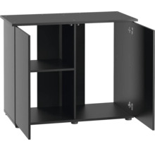 Meuble de support d''aquarium avec espace de rangement et compartiments ouverts
