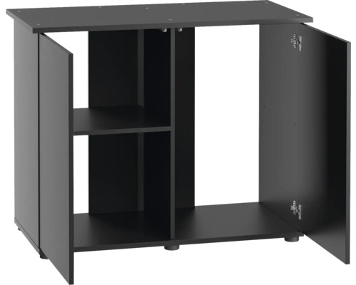 Meuble de support d''aquarium avec espace de rangement et compartiments ouverts