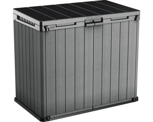 Cache-poubelle Store-it-out Darwin Keter avec ressorts pneumatiques 135 x 118 x 81 cm gris anthracite Cache-poubelle Store-it-out Darwin Keter avec ressorts pneumatiques 135 x 118 x 81 cm gris anthracite