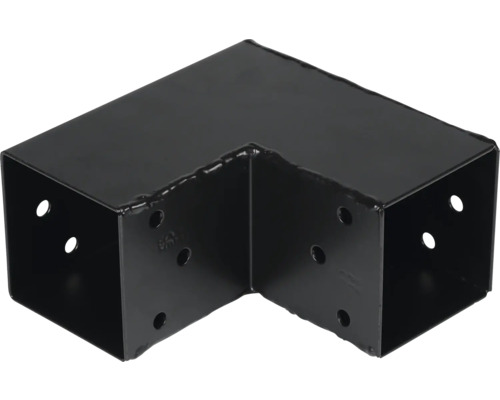 Connecteur d''angle en métal avec trous pour vis