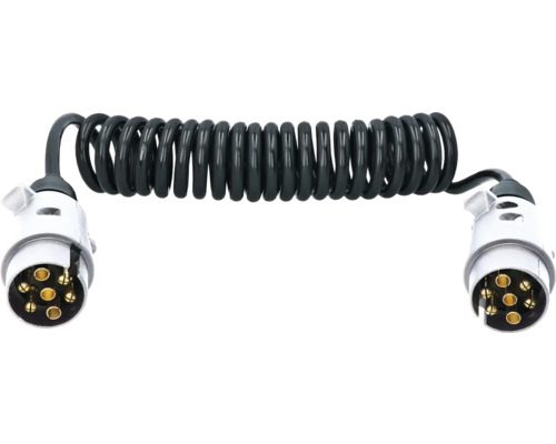 Spiralkabel mit Stecker für Anhänger