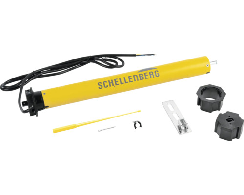 Schellenberg Rohrmotor Rollladenantrieb mit Zubehör