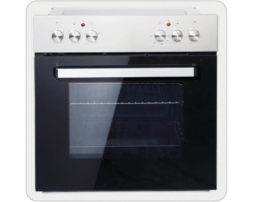 Elektroherd mit Bedienknöpfen und Sichtfenster