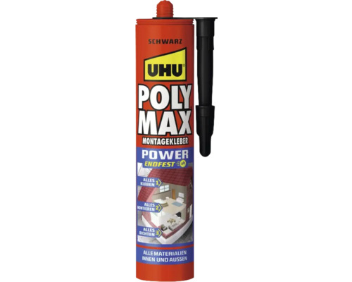 Colle de montage UHU POLY MAX résistance finale 425 g Uhu Poly Max Colle de montage cartouche