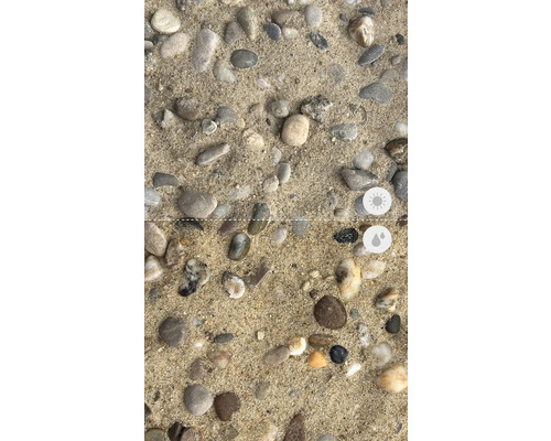 Sand und Kies Nahaufnahme