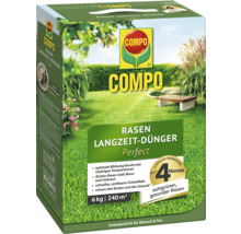 COMPO Engrais gazon longue durée, paquet pour l''entretien du gazon