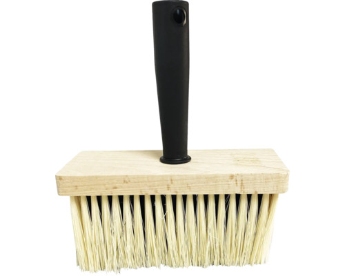 Flächenstreicher mit Holzkorpus und Kunststoffgriff