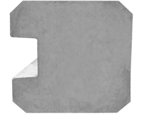 Pièce d''angle en béton