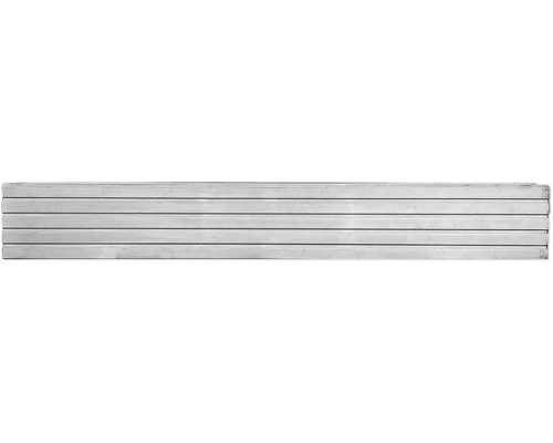 Profilé de finition en aluminium avec six lignes horizontales