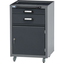 Werkstattwagen mit zwei Schubladen und einem Schrank