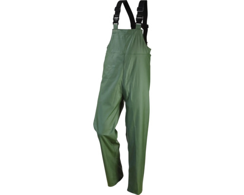 Salopette de pluie PUplus olive, taille L