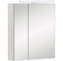 Armoire de toilette à miroir avec éclairage pour salle de bain