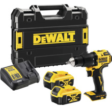 DeWalt Akku-Bohrschrauber Set mit zwei Akkus, Ladegerät und Werkzeugkoffer