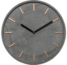 Horloge murale béton gris Ø 28 cm-thumb-0