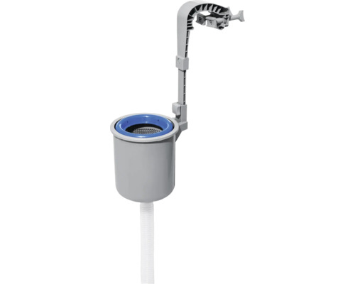 Skimmer de piscine avec support pour nettoyer la piscine