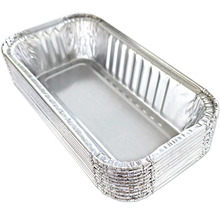 Stapel rechteckiger Aluminiumformen
