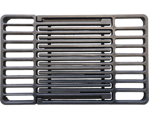 Repair & Replace Grillrost, Gusseisen, verstellbar in Länge 35,56 - 49,53 cm Grillrost aus Gusseisen