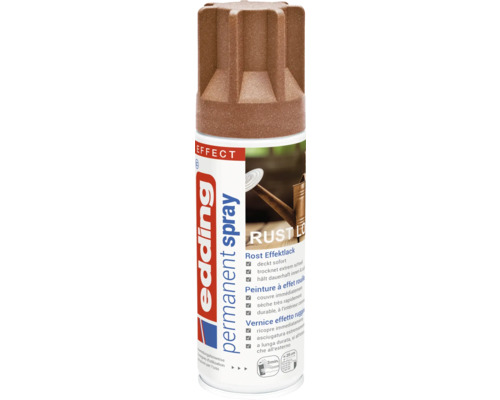 Edding Permanent Spraydose mit Rost Effektlack
