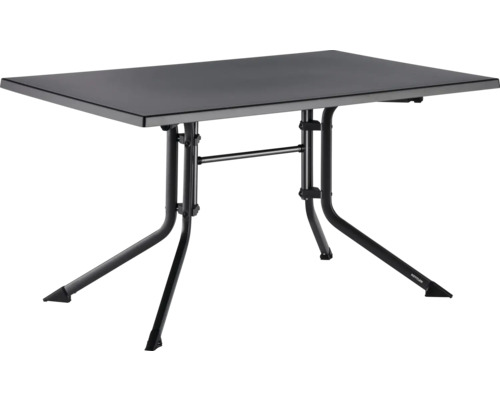 Table pliante Kettler 140 x 95 x 74 cm aluminium plastique anthracite Table pliante Kettler 140 x 95 x 74 cm aluminium plastique anthracite