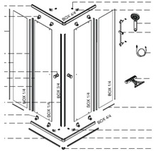Pack profilé Aurlane Multi Place noir SCAB250_3