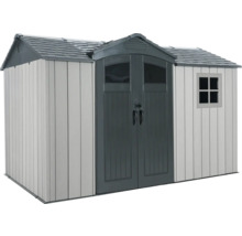 Abri de jardin avec double porte et fenêtre