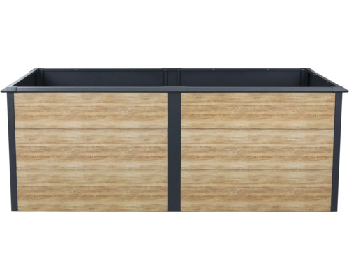 Jardinière surélevée aspect bois