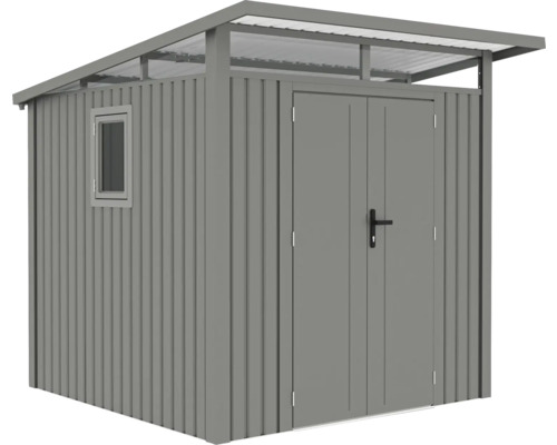 Metall Gartenhaus mit Tür und Fenster