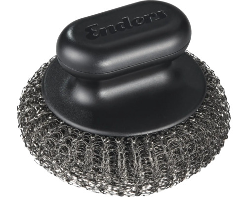 Brosse de barbecue en acier inoxydable avec poignée