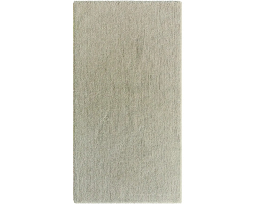 Tapis Shaggy Wellness argent 80x150 cm